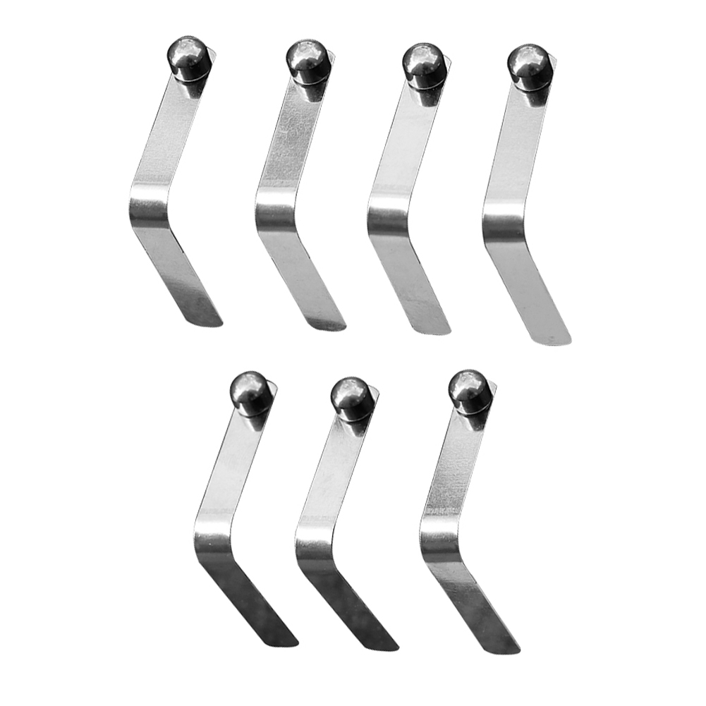 〓【Aluminum rod paddle manganese steel ball buckle 7individual/set】