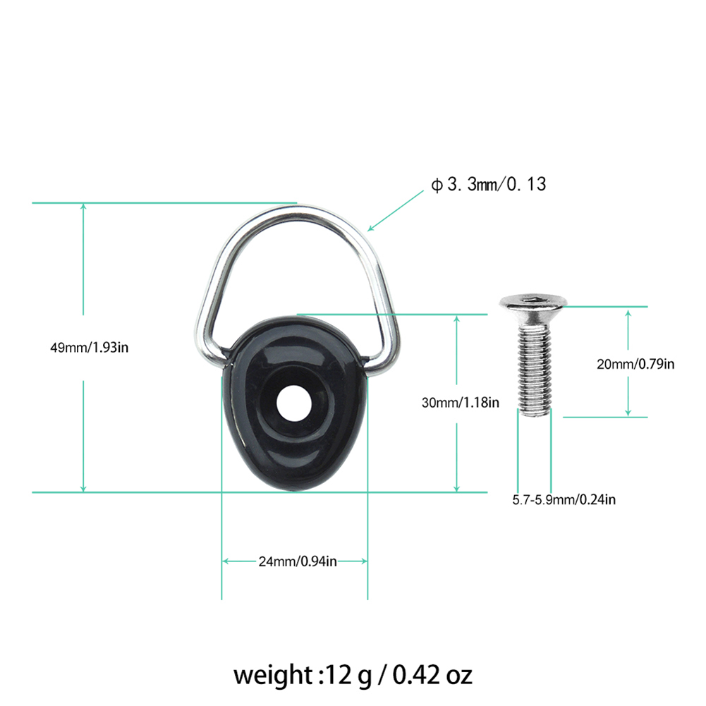 Canoe304DO-ring buckle（12individual）